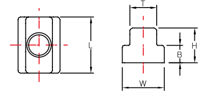 T - SLOT NUT ( 금형용 )